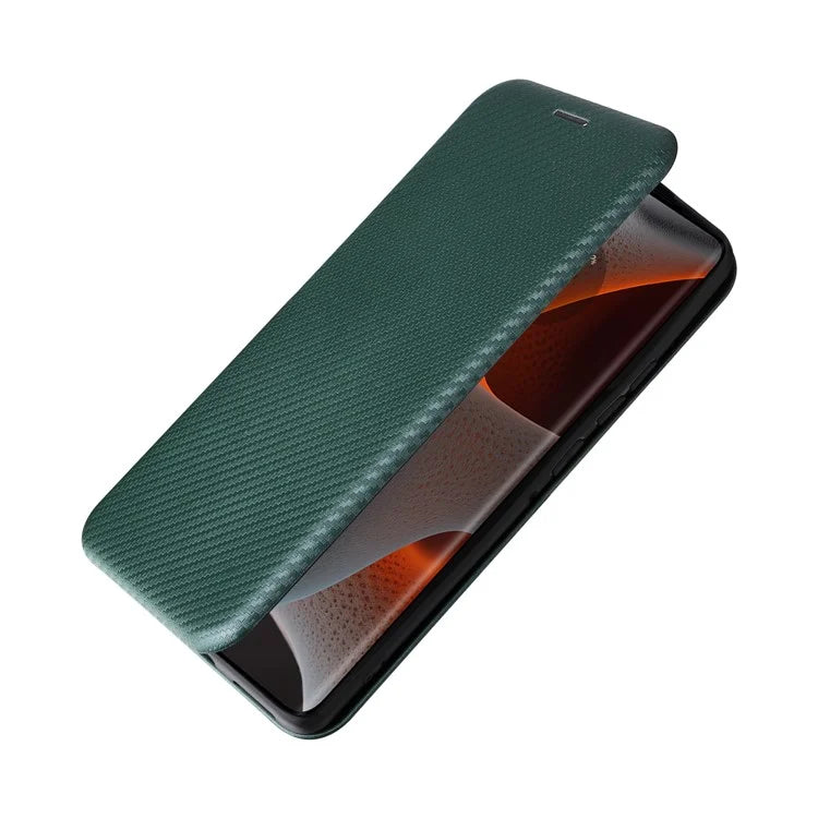 For Motorola Edge 50 Pro 5G Case Carbon Fiber Texture Leather Phone Shell