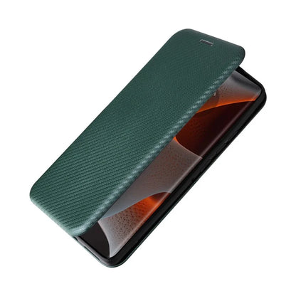 For Motorola Edge 50 Pro 5G Case Carbon Fiber Texture Leather Phone Shell