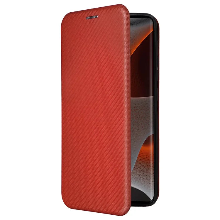 For Motorola Edge 50 Pro 5G Case Carbon Fiber Texture Leather Phone Shell