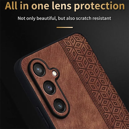 AZNS For Samsung Galaxy M55 5G / C55 5G / F55 5G Case Slim Soft TPU + PU Leather Back Cover