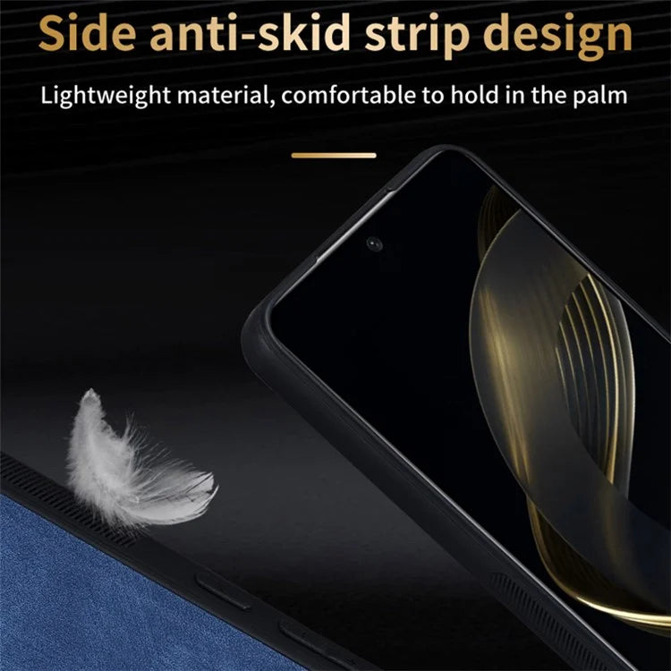 AZNS For Samsung Galaxy M55 5G / C55 5G / F55 5G Case Slim Soft TPU + PU Leather Back Cover