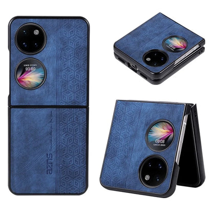 AZNS For Huawei Pocket 2 Folding Phone Case PU Leather Coated Hard PC Cover
