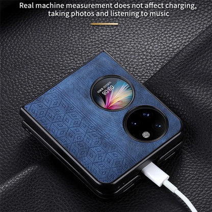 AZNS For Huawei Pocket 2 Folding Phone Case PU Leather Coated Hard PC Cover