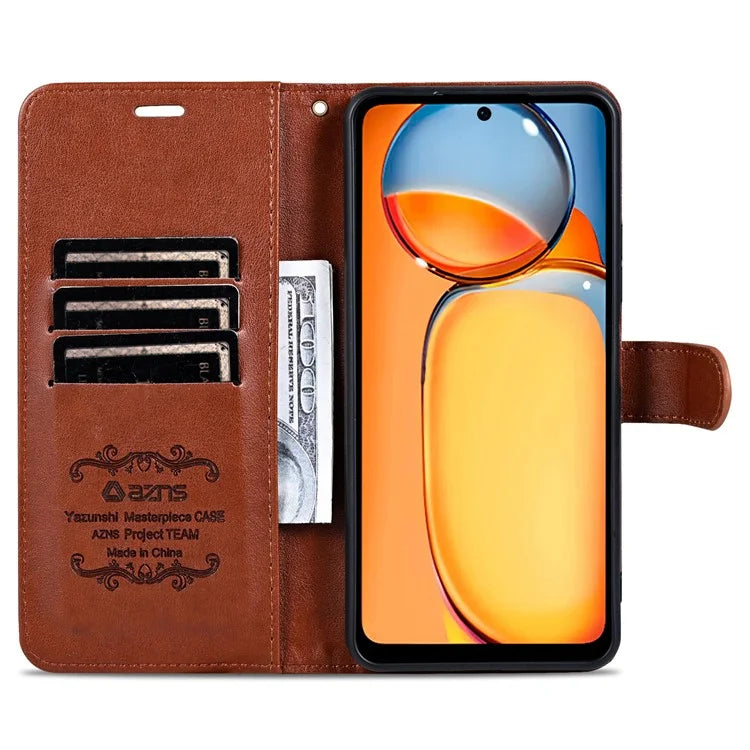 AZNS For vivo Y200i 5G / Y38 5G / T3x Case Folding Stand PU Leather Wallet Phone Cover