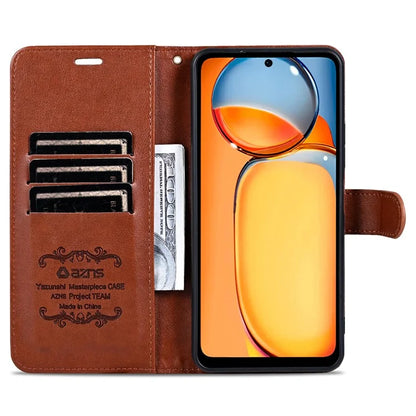 AZNS For vivo Y200i 5G / Y38 5G / T3x Case Folding Stand PU Leather Wallet Phone Cover