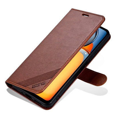 AZNS For vivo Y200i 5G / Y38 5G / T3x Case Folding Stand PU Leather Wallet Phone Cover