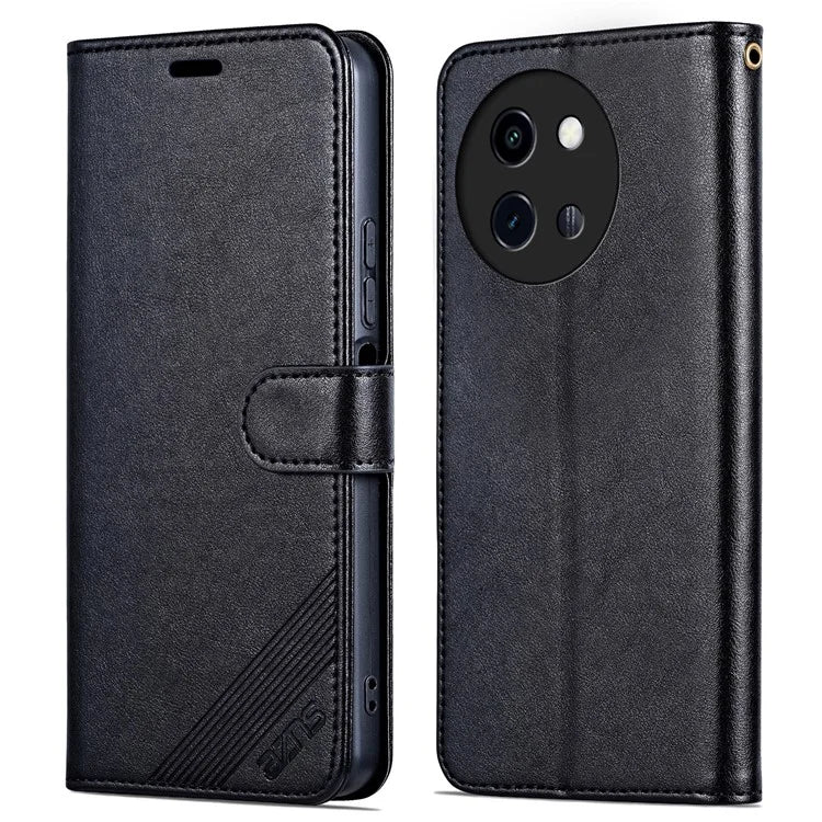 AZNS For vivo Y200i 5G / Y38 5G / T3x Case Folding Stand PU Leather Wallet Phone Cover