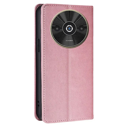 For Xiaomi Redmi A3 / Poco C61 4G Leather Case Magnetic Calf Textured Mobile Phone Cover