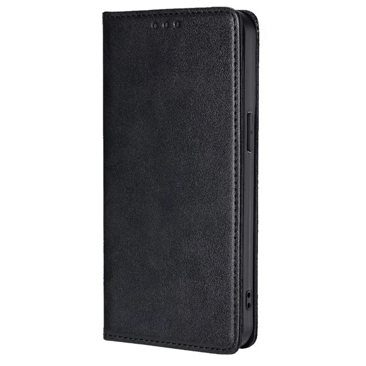 For Xiaomi Redmi Turbo 3 5G / Poco F6 5G Leather Case Calf Texture Wallet Card Slots Flip Phone Cover