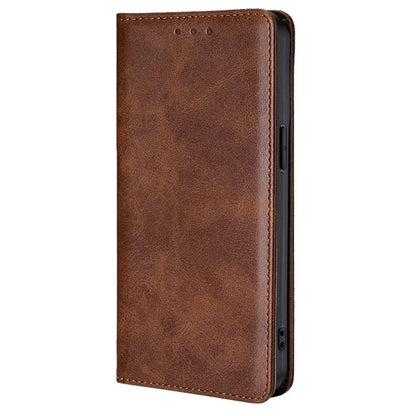 For Xiaomi Redmi Turbo 3 5G / Poco F6 5G Leather Case Calf Texture Wallet Card Slots Flip Phone Cover
