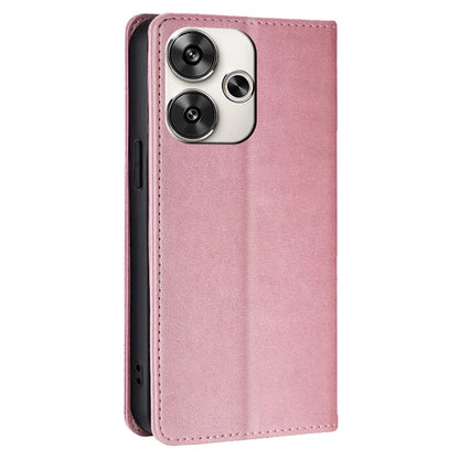 For Xiaomi Redmi Turbo 3 5G / Poco F6 5G Leather Case Calf Texture Wallet Card Slots Flip Phone Cover