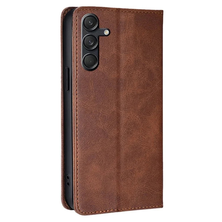 For Samsung Galaxy M55 5G / C55 5G / F55 5G Case Magnetic Closing PU Leather Wallet Stand Phone Cover