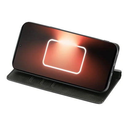 For itel P55+ Case Calf Texture Magnetic Clasp Phone Wallet Cover