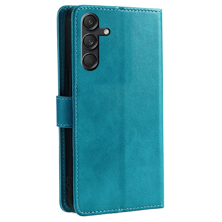 For Samsung Galaxy M55 5G / C55 5G / F55 5G Case Calf Texture Leather Wallet Stand Phone Cover