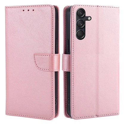 For Samsung Galaxy M55 5G / C55 5G / F55 5G Case Calf Texture Leather Wallet Stand Phone Cover