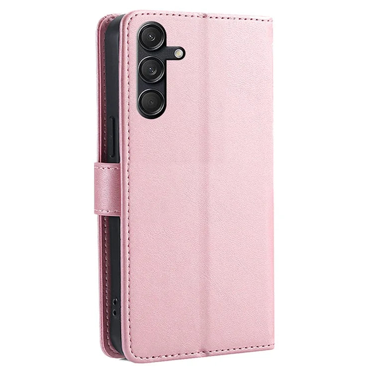 For Samsung Galaxy M55 5G / C55 5G / F55 5G Case Calf Texture Leather Wallet Stand Phone Cover