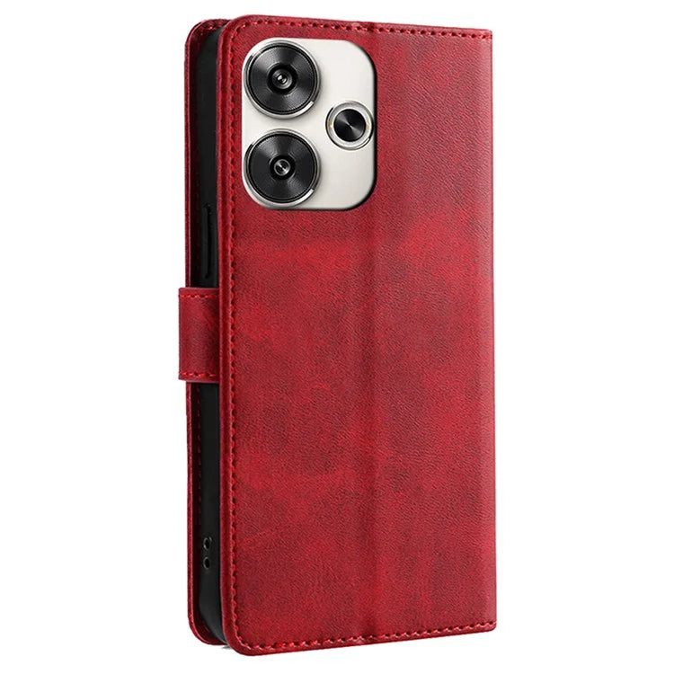 For Xiaomi Redmi Turbo 3 5G / Poco F6 5G Leather Case Wallet Mobile Phone Cover Wholesale