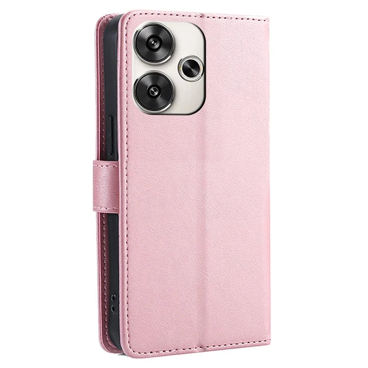 For Xiaomi Redmi Turbo 3 5G / Poco F6 5G Leather Case Wallet Mobile Phone Cover Wholesale