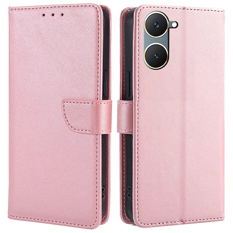 For vivo Y03 Shockproof Leather Case Wallet Mobile Phone Cover Wholesale