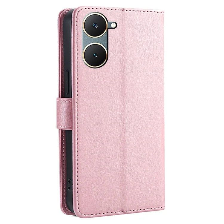 For vivo Y03 Shockproof Leather Case Wallet Mobile Phone Cover Wholesale
