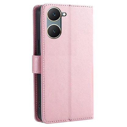 For vivo Y03 Shockproof Leather Case Wallet Mobile Phone Cover Wholesale