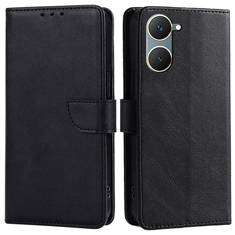 For vivo Y03 Shockproof Leather Case Wallet Mobile Phone Cover Wholesale