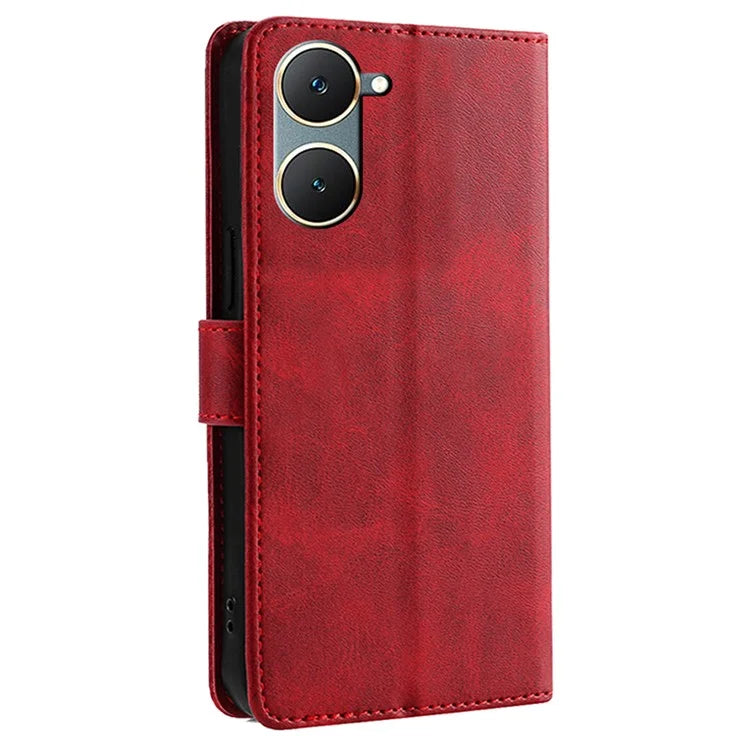 For vivo Y03 Shockproof Leather Case Wallet Mobile Phone Cover Wholesale