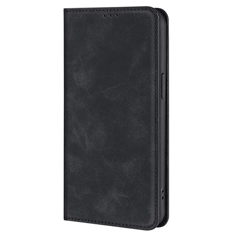 For Xiaomi Redmi Turbo 3 5G / Poco F6 5G Case PU Leather Stand Hidden Magnetic Phone Cover