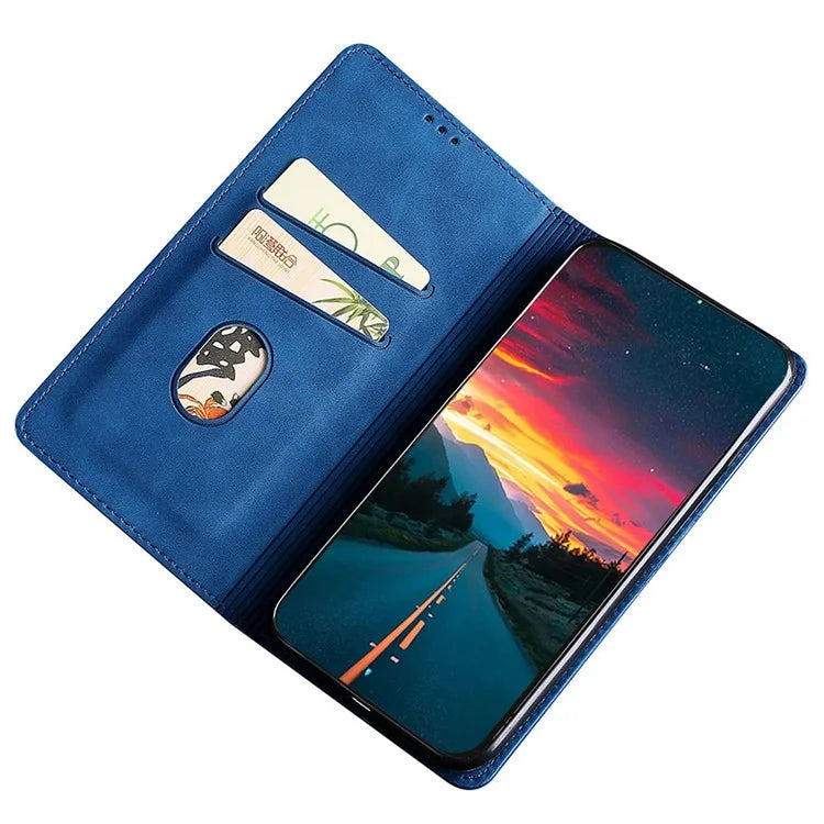 For Xiaomi Redmi Turbo 3 5G / Poco F6 5G Case PU Leather Stand Hidden Magnetic Phone Cover