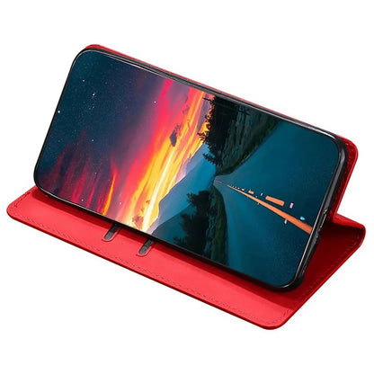 For Xiaomi Redmi Turbo 3 5G / Poco F6 5G Case PU Leather Stand Hidden Magnetic Phone Cover