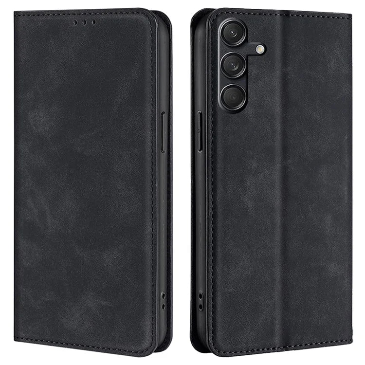 For Samsung Galaxy M55 5G / C55 5G / F55 5G Card Slot Phone Case Skin-Touch Feeling PU Leather Cover