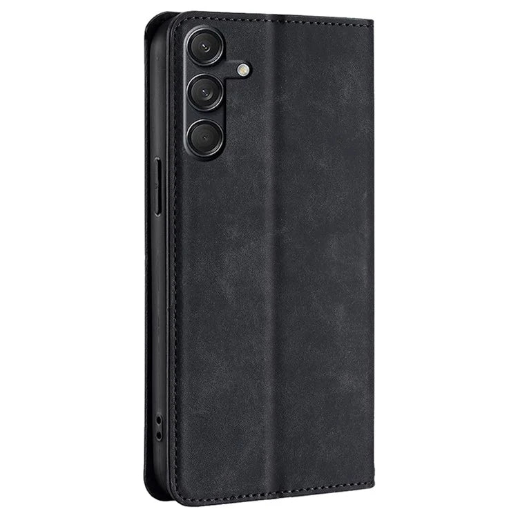For Samsung Galaxy M55 5G / C55 5G / F55 5G Card Slot Phone Case Skin-Touch Feeling PU Leather Cover