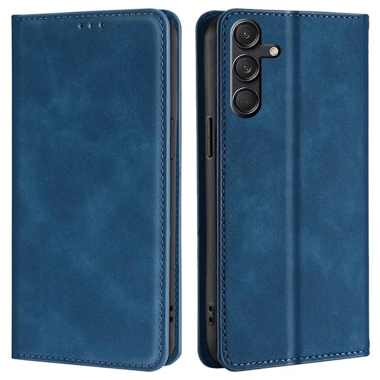 For Samsung Galaxy M55 5G / C55 5G / F55 5G Card Slot Phone Case Skin-Touch Feeling PU Leather Cover
