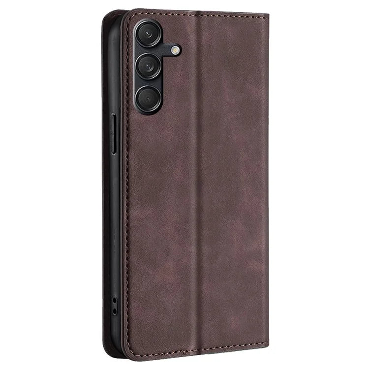 For Samsung Galaxy M55 5G / C55 5G / F55 5G Card Slot Phone Case Skin-Touch Feeling PU Leather Cover