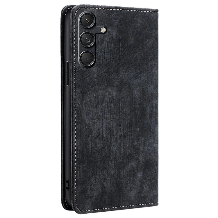 For Samsung Galaxy M55 5G / C55 5G / F55 5G Leather Case RFID Blocking Wallet Phone Cover