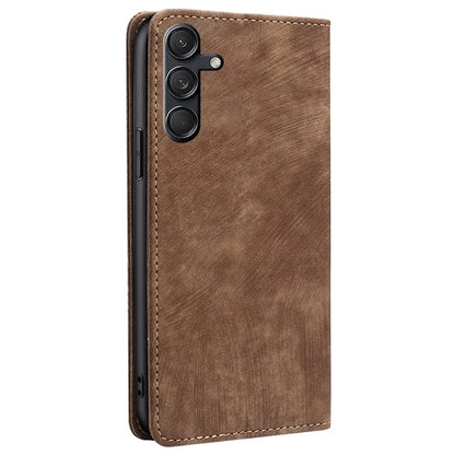 For Samsung Galaxy M55 5G / C55 5G / F55 5G Leather Case RFID Blocking Wallet Phone Cover