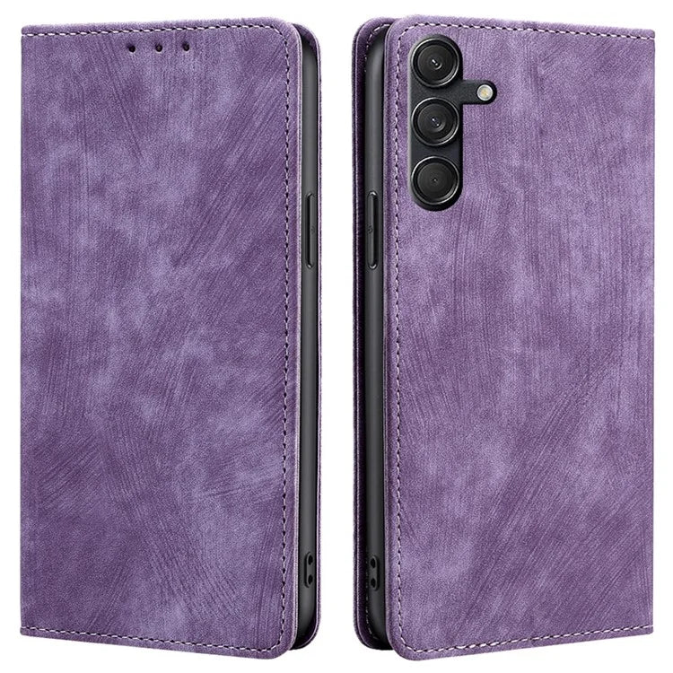 For Samsung Galaxy M55 5G / C55 5G / F55 5G Leather Case RFID Blocking Wallet Phone Cover