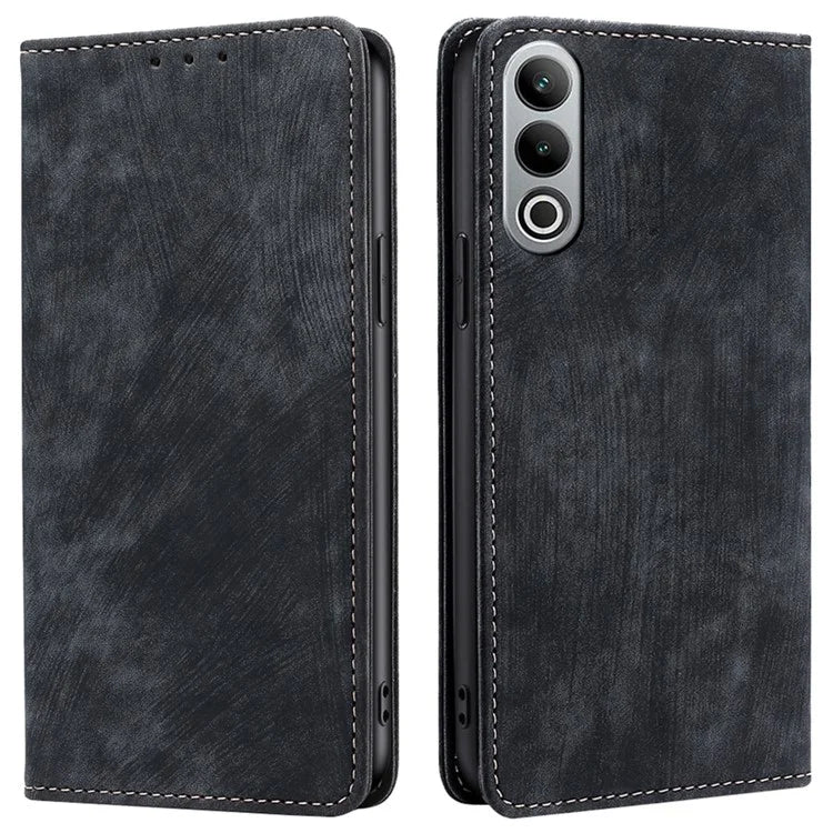 For OnePlus Nord CE4 5G Case RFID Blocking PU Leather Stand Wallet Phone Cover