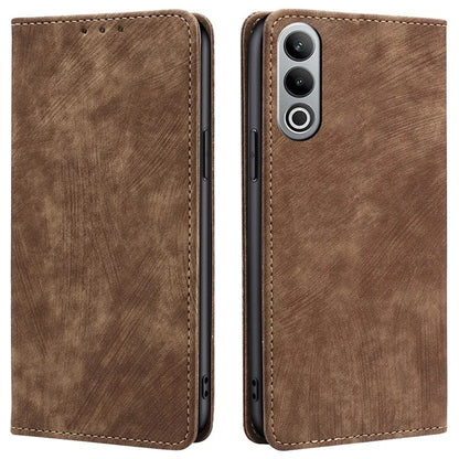 For OnePlus Nord CE4 5G Case RFID Blocking PU Leather Stand Wallet Phone Cover