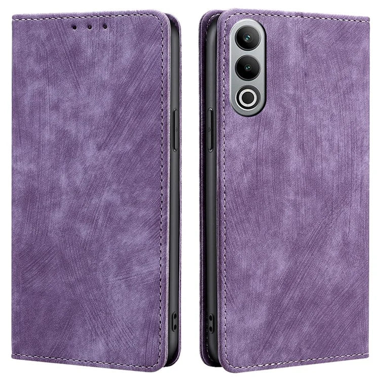 For OnePlus Nord CE4 5G Case RFID Blocking PU Leather Stand Wallet Phone Cover