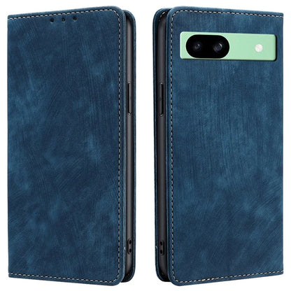 For Google Pixel 8a Wallet Case RFID Blocking Stand Leather Phone Cover