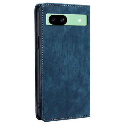 For Google Pixel 8a Wallet Case RFID Blocking Stand Leather Phone Cover