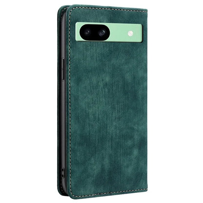 For Google Pixel 8a Wallet Case RFID Blocking Stand Leather Phone Cover