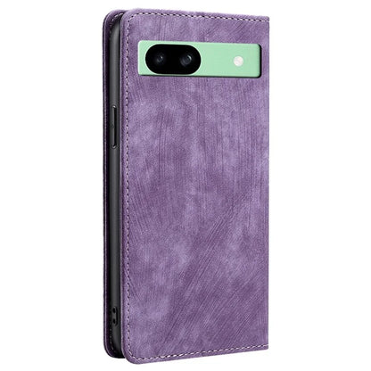 For Google Pixel 8a Wallet Case RFID Blocking Stand Leather Phone Cover