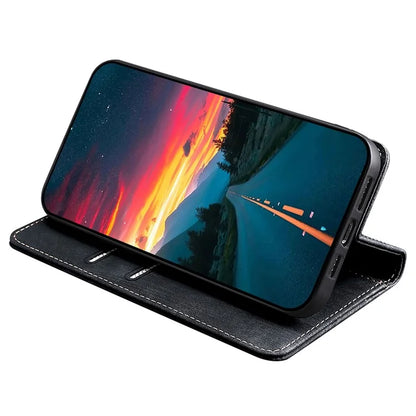 For Xiaomi Redmi Turbo 3 5G / Poco F6 5G Leather Case RFID Blocking Wallet Anti-Shock Phone Cover