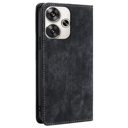 For Xiaomi Redmi Turbo 3 5G / Poco F6 5G Leather Case RFID Blocking Wallet Anti-Shock Phone Cover