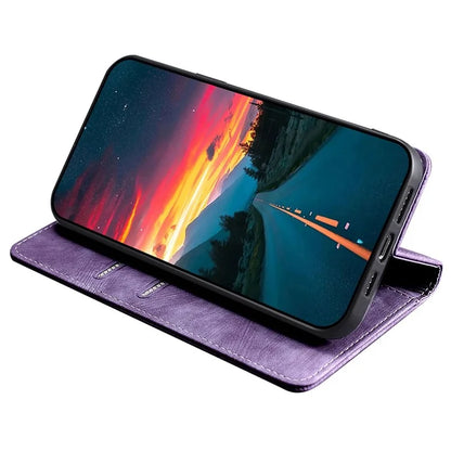 For Xiaomi Redmi Turbo 3 5G / Poco F6 5G Leather Case RFID Blocking Wallet Anti-Shock Phone Cover
