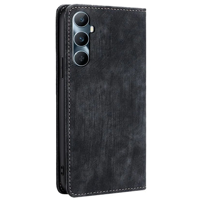 For Realme C65 4G Case RFID Blocking Wallet Phone Leather Cover with Stand