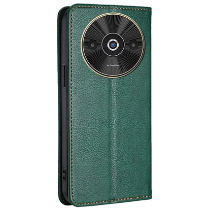 For Xiaomi Redmi A3 / Poco C61 4G Case Solid Color Wallet Leather Phone Cover