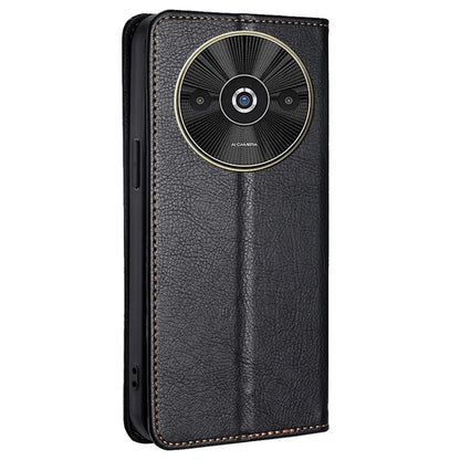For Xiaomi Redmi A3 / Poco C61 4G Case Solid Color Wallet Leather Phone Cover